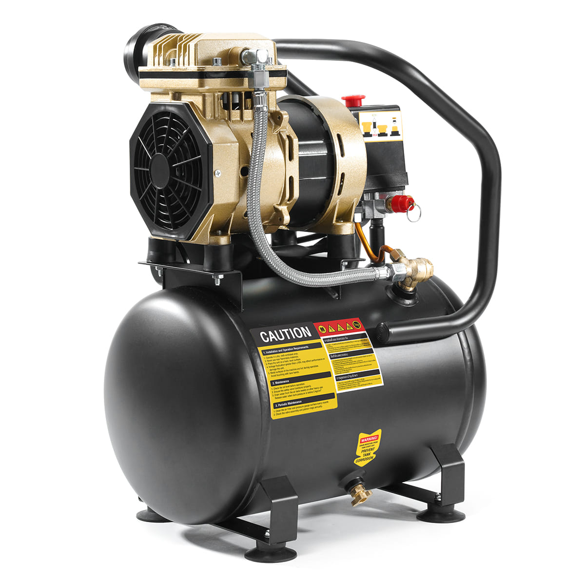 ปั๊มลม OIL FREE DELTON รุ่น FAC-18L 18 ลิตร 600 วัตต์_4